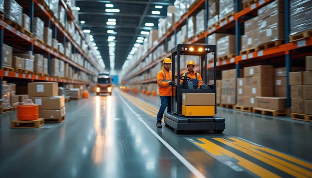 Gestion de la flotte d’entreprise à l’aide des convoyeurs logistiques