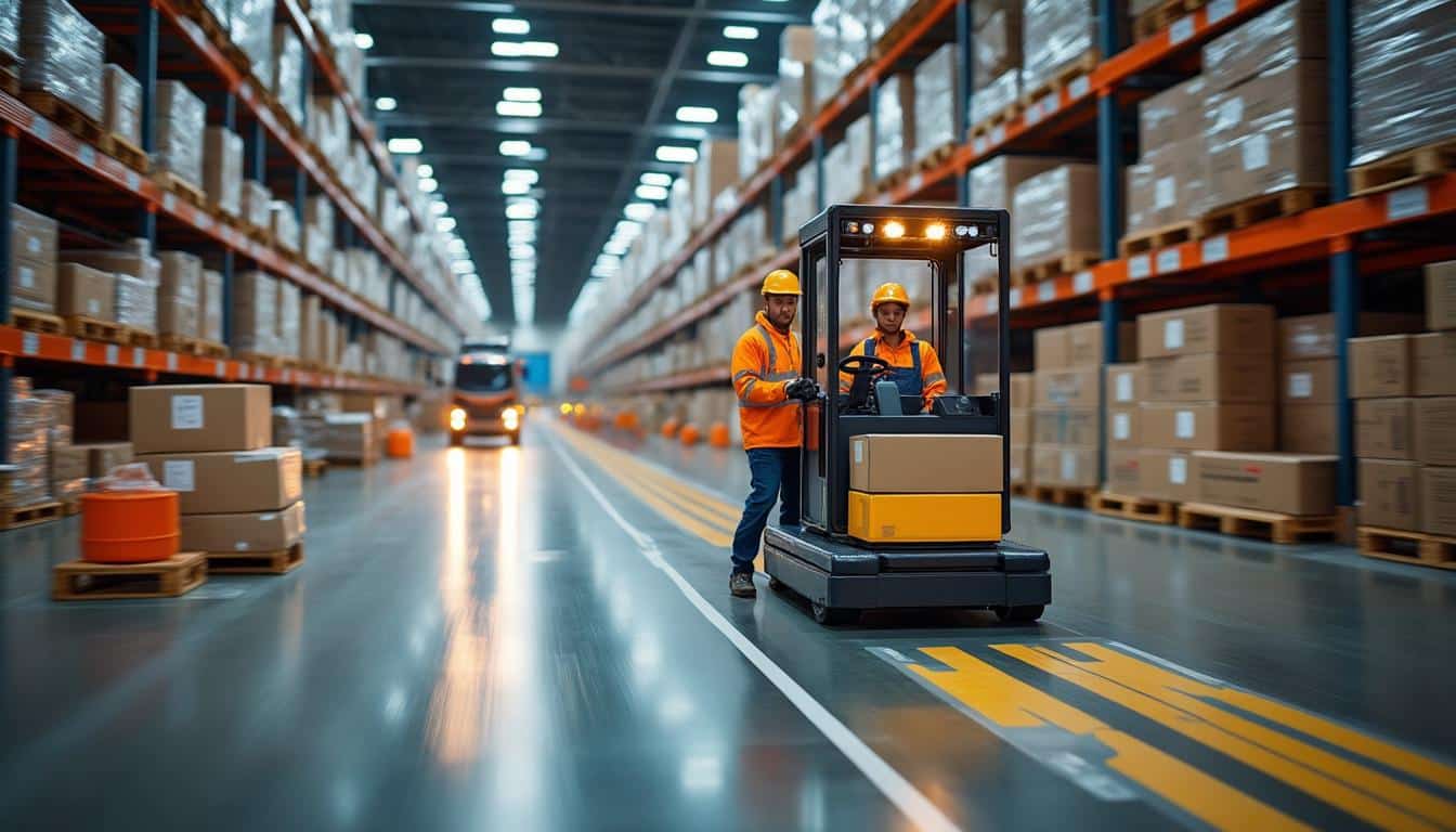 Gestion de la flotte d’entreprise à l’aide des convoyeurs logistiques