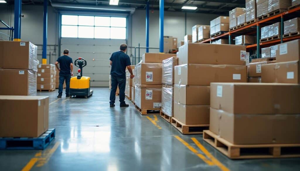 Tout savoir sur la préparation des marchandises pour la livraison de palettes