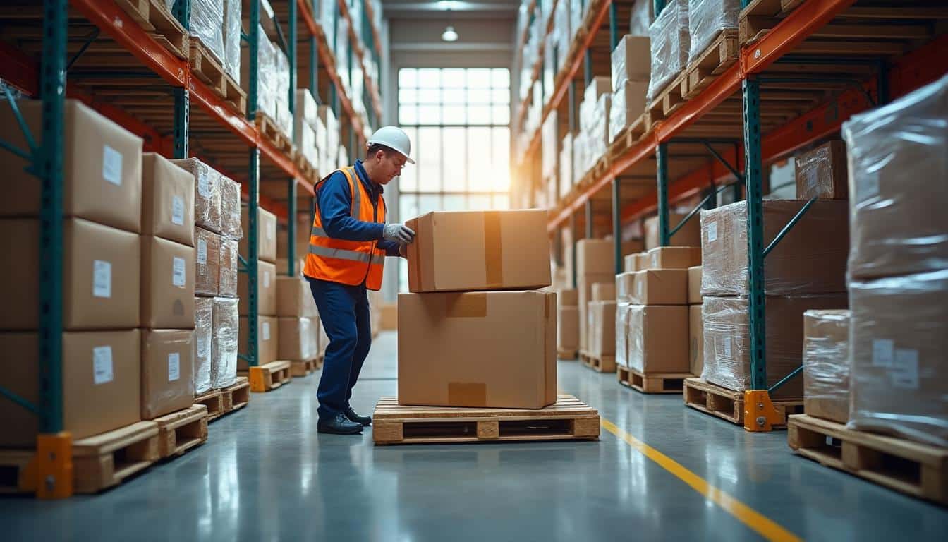 Comment optimiser les flux logistiques grâce à la palettisation en entreposage