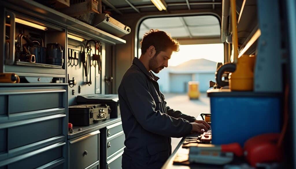 L'utilisation de cloisons amovibles dans les véhicules utilitaires pour le transport