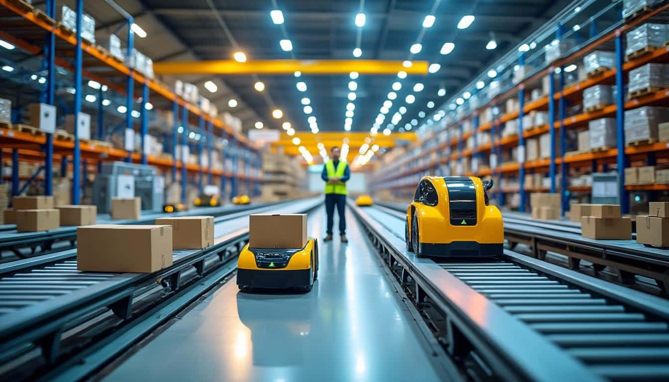 L’innovation du transport automatisé dans le domaine des convoyeurs logistiques