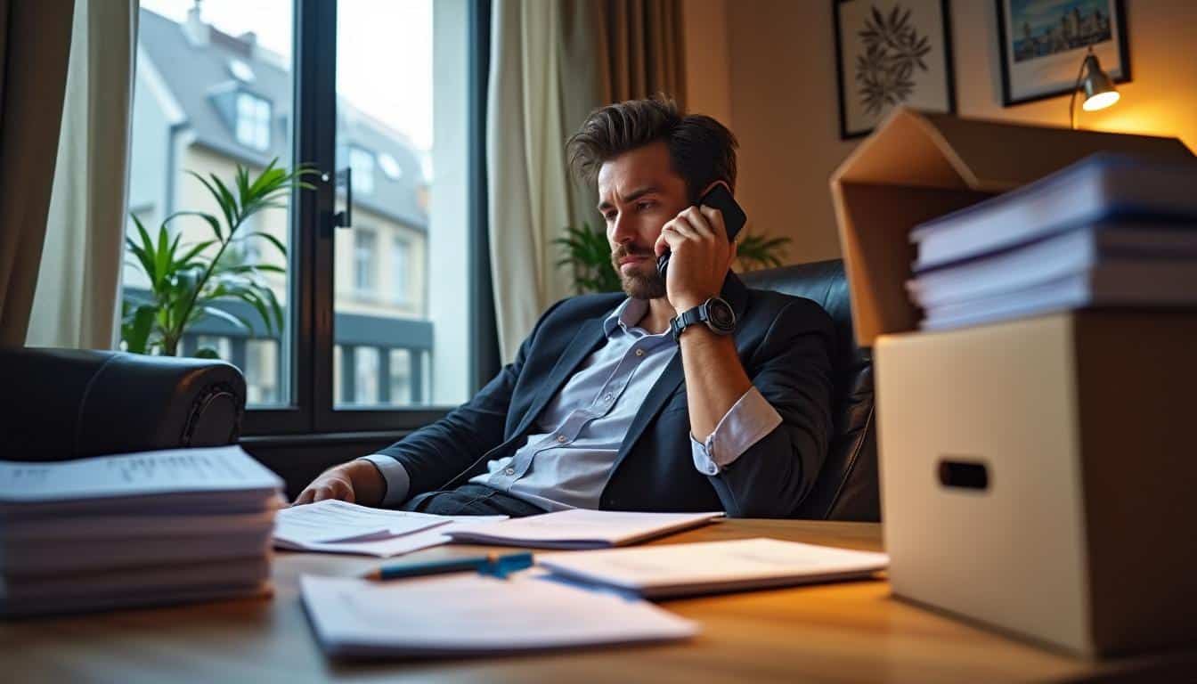 Illustration: Comprendre le droit au congé lors d’un déménagement professionnel ou personnel