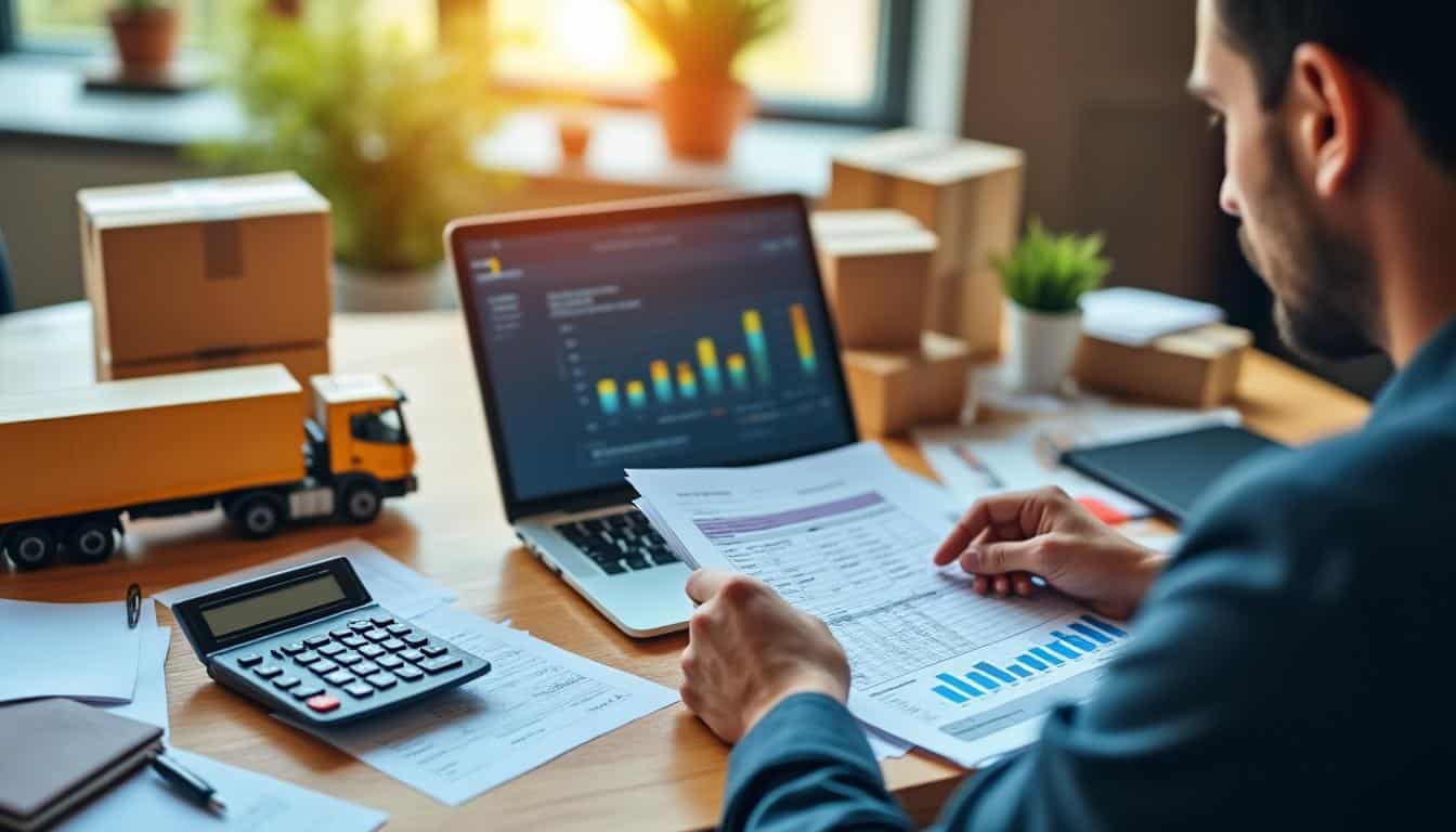 Illustration: Comment calculer et déterminer le tarif du transport chez WK