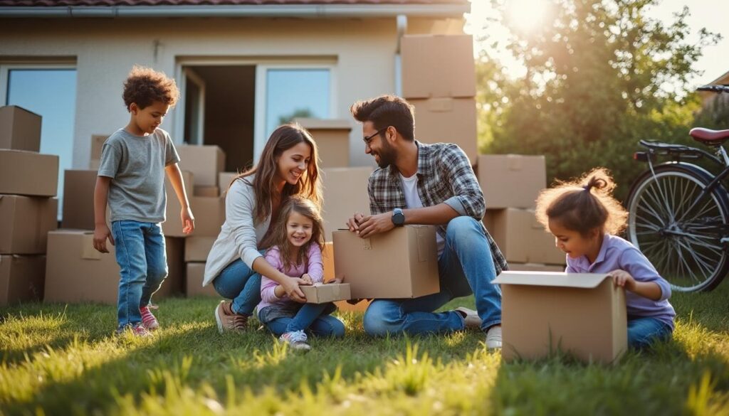 Famille Zéphirin déménagement : défis et projet 2026 d’une grande famille