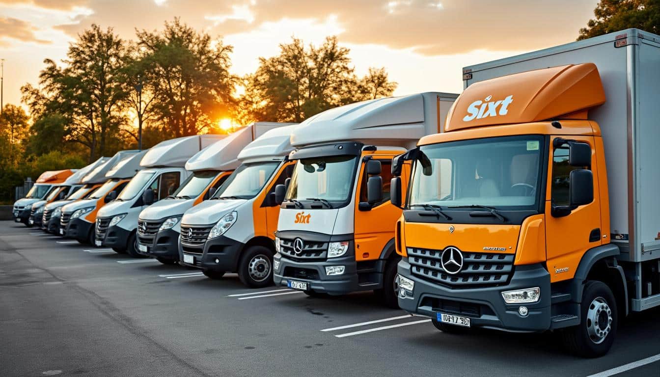 Illustration: Découvrez les types et caractéristiques des véhicules utilitaires chez Sixt