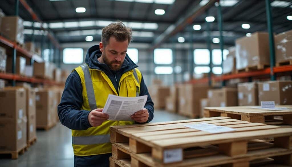 Nos conseils pour une bonne réception de palettes à l’entrepôt lors de la livraison