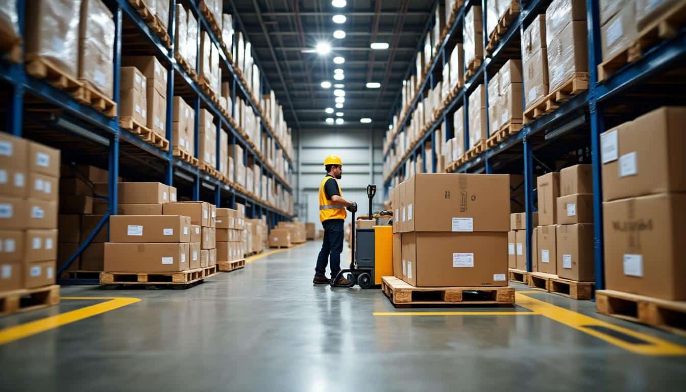 Quelles sont les méthodes de stockage efficaces utilisant la palettisation en entreposage logistique
