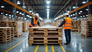 Améliorer la traçabilité des palettes dans le transport logistique grâce à la palettisation en entreposage