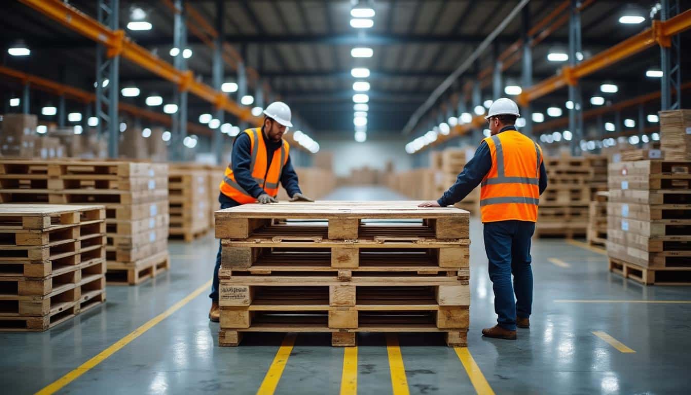 Améliorer la traçabilité des palettes dans le transport logistique grâce à la palettisation en entreposage