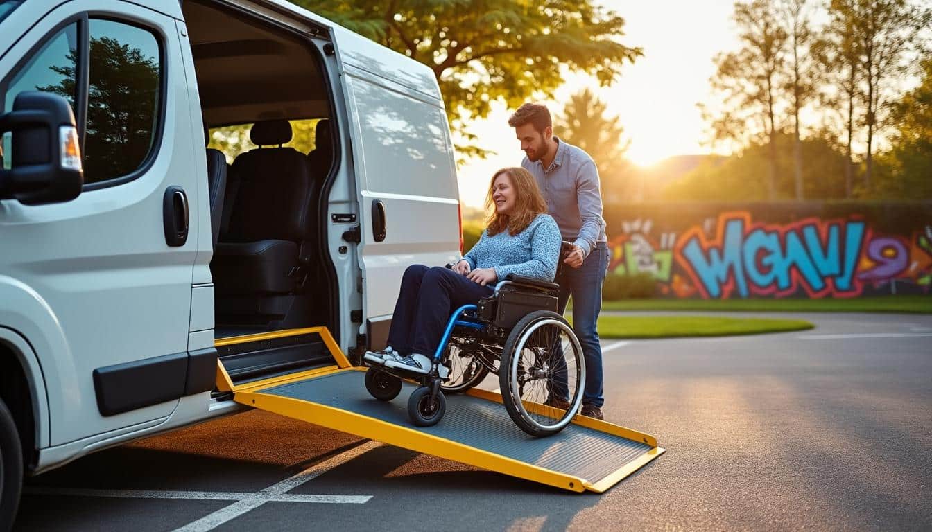 Améliorer l’accessibilité avec les portes latérales d’un véhicule utilitaire