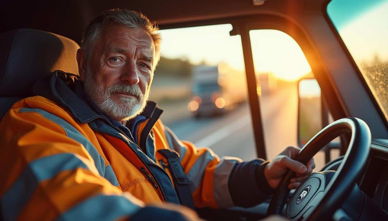 Illustration: Comprendre les principes et conditions du départ à la retraite dans le transport routier