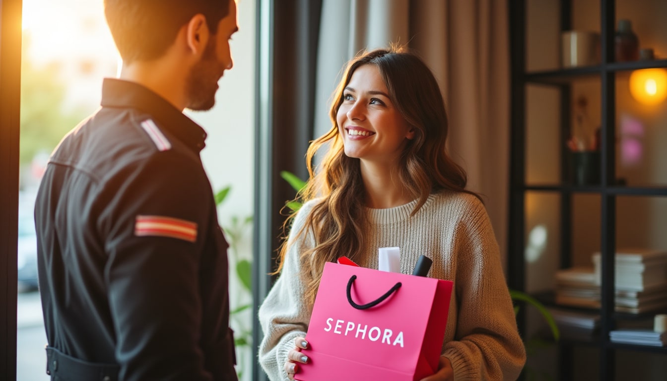 Illustration: Qui est Sephora et comment la livraison s’inscrit dans son engagement beauté