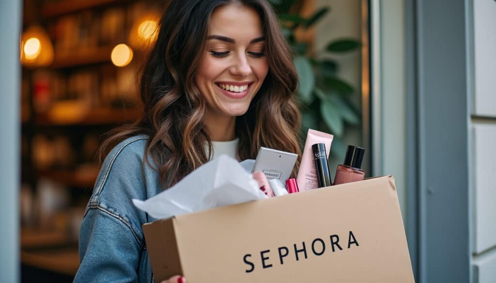 Livraison Sephora : options flexibles, délais et avantages