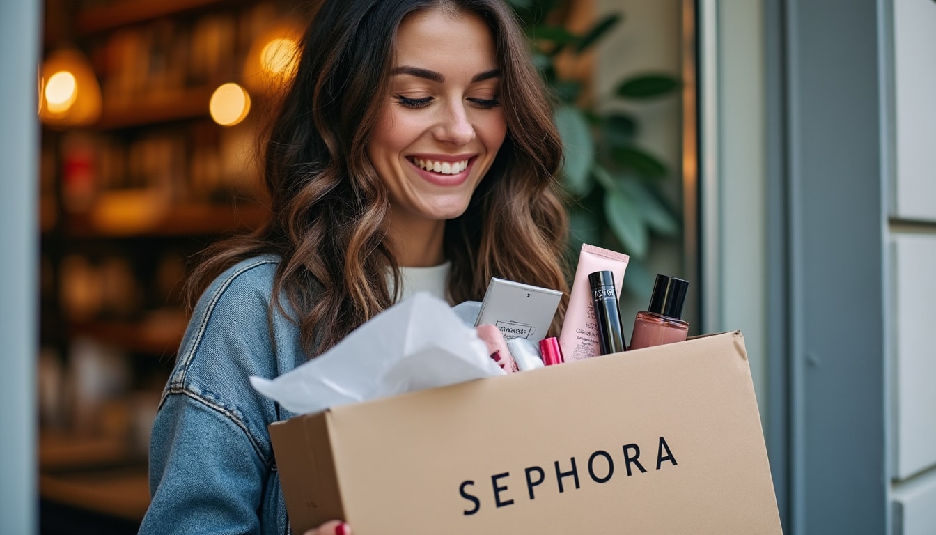 Livraison Sephora : options flexibles, délais et avantages