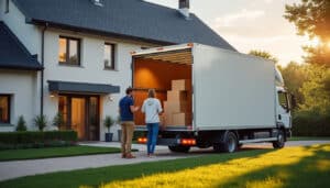 Camion 20m3 avec hayon : idéal pour un transport facile et sécurisé