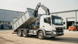 Camion à benne Ampliroll : fonctionnement et usages