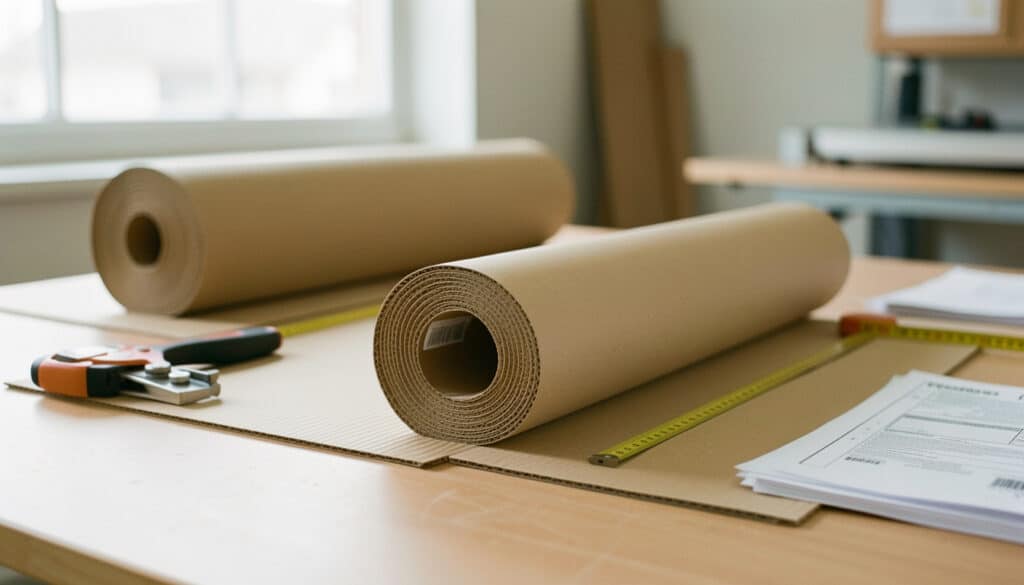 Rouleau de carton ondulé : bien le choisir