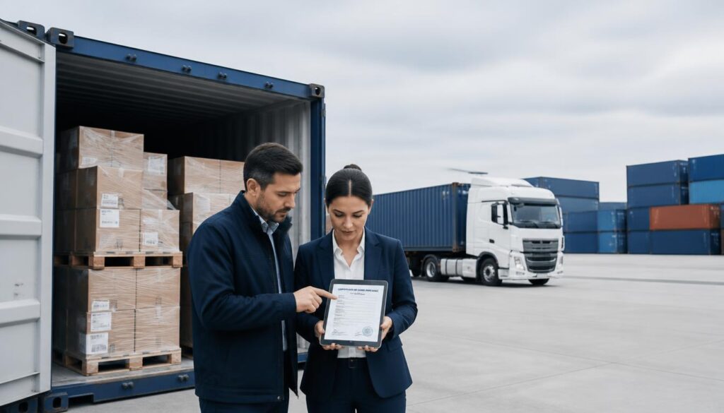 Assurance du transport de marchandises en transit